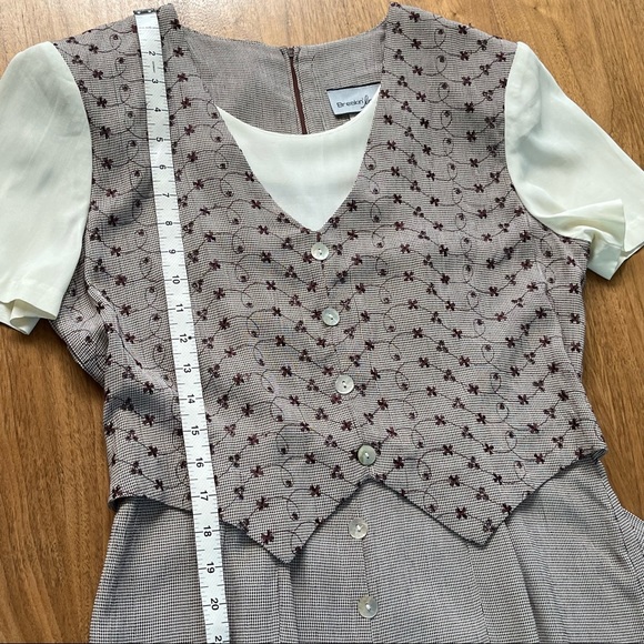 VGUC Vintage maxi dress size 7/8 - Picture 9 of 13